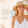 LemonRose Gold Starfish Necklace for Women 14k Gold Plated Dainty Pearl Pendant Necklace Trendy Summer Beach Jewelry Ocean Lover Birthday Gifts for Women